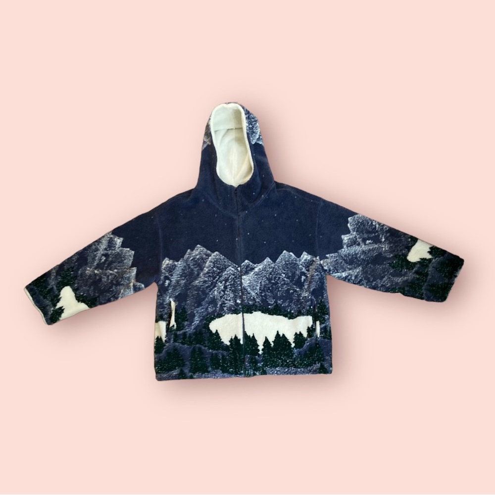 Country Woods Blanket Zip-Up